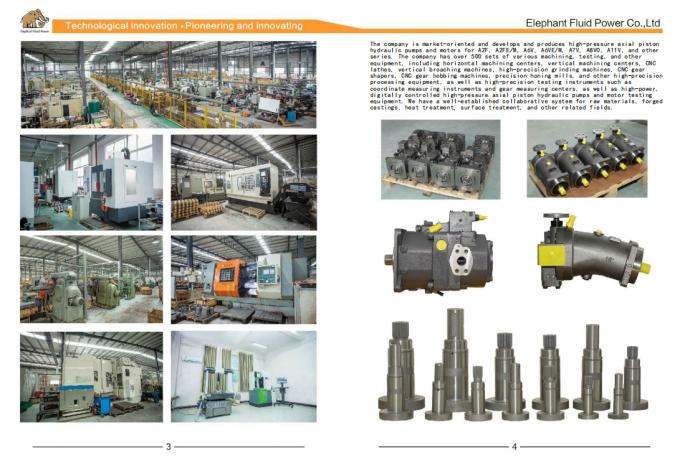 OEM Sauer Danfoss 90R سری 90R180 پمپ پیستون هیدرولیک برای جایگزینی اصلی 7