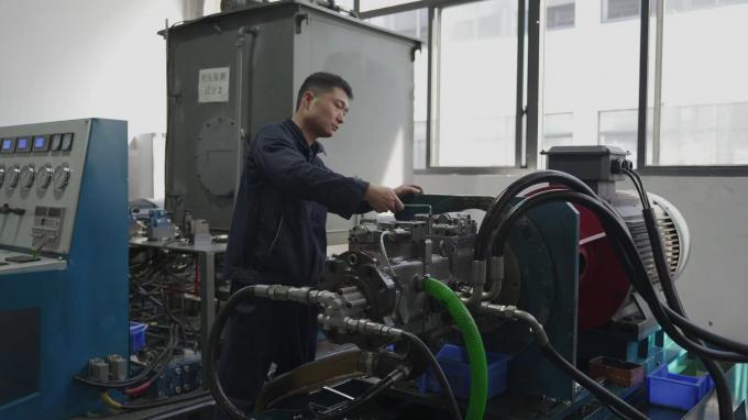 OEM Sauer Danfoss 90R سری 90R180 پمپ پیستون هیدرولیک برای جایگزینی اصلی 8