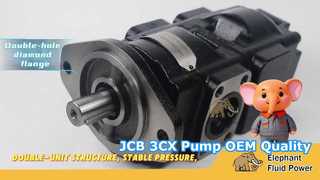 کیفیت OEM 20/903200 پارکر / پمپ هیدرولیک دوقلو JCB 3CX
