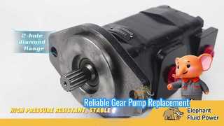نگاهی دقیق تر: پمپ دنده هیدرولیک 14525545 VOE14525545 برای بیل مکانیکی Volv EC330B EC360B EC460B