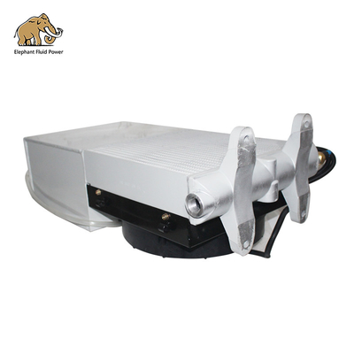 در انبار مخلوط کنکریت خنک کننده روغن رادیاتور 18L 20L 24L 26L فن، برای تولید کامیون مخلوط کنکریت، تعمیر