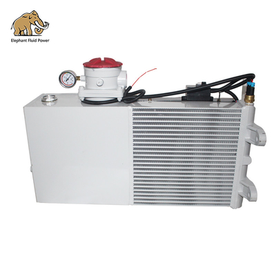 در انبار مخلوط کنکریت خنک کننده روغن رادیاتور 18L 20L 24L 26L فن، برای تولید کامیون مخلوط کنکریت، تعمیر