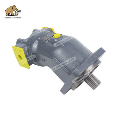 AA2FM56/61W-VTD029U-S hydraulic motor used in excavators, concrete pump trucks, and cranes.
